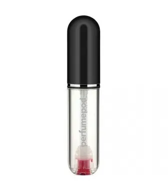 Perfume Pod Pure nachfüllbarer Parfümsprüher Schwarz 5 ml 5 ml Schwarz