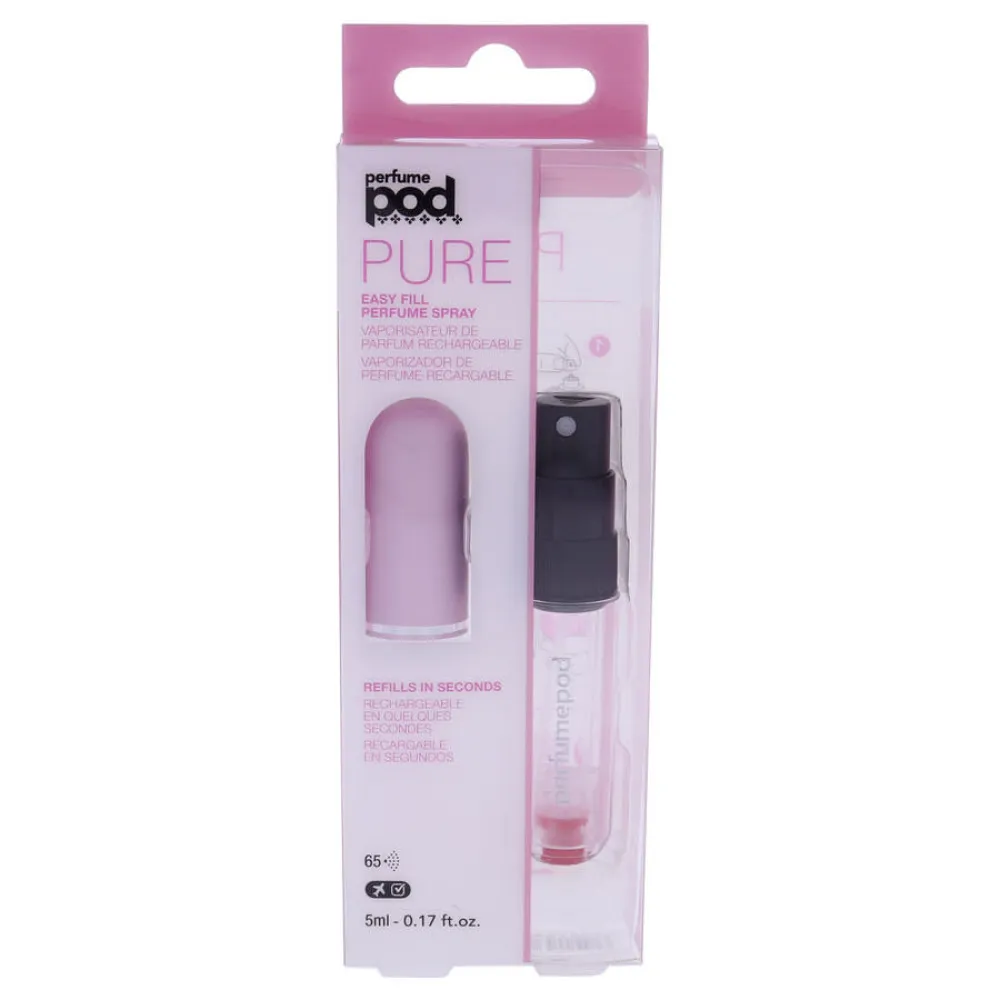 Perfume Pod Pure nachfüllbarer Parfümzerstäuber Pink 5 ml 5 ml Rosa