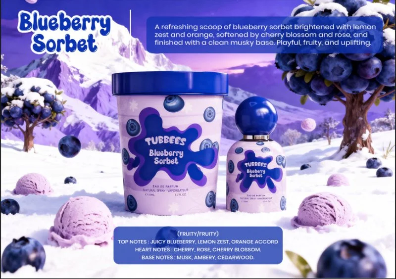 Blueberry Sorbet Eau de Parfum Unisex 50 ml