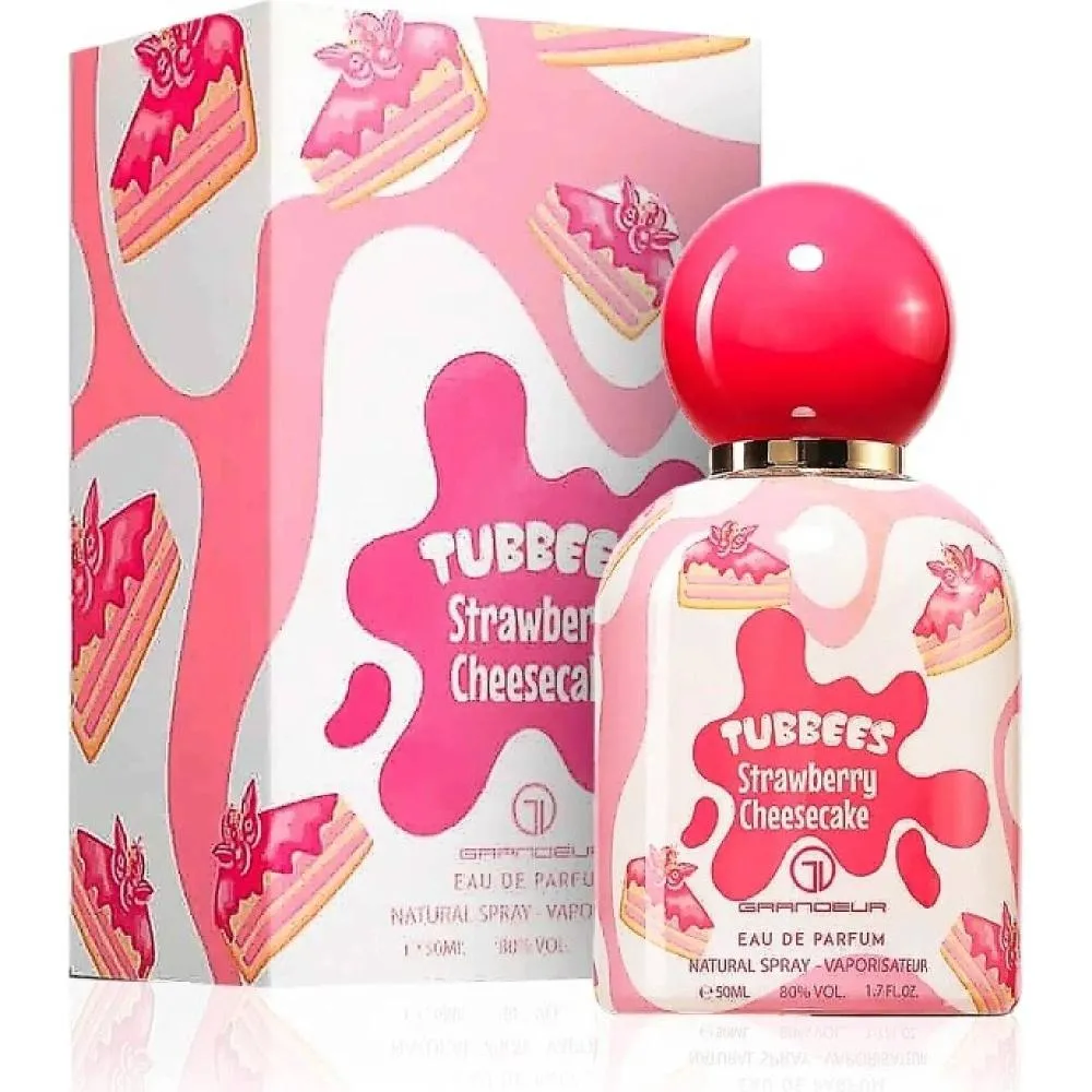 Tubbees Strawberry Cheesecake Eau de Parfum für Damen 50 ml