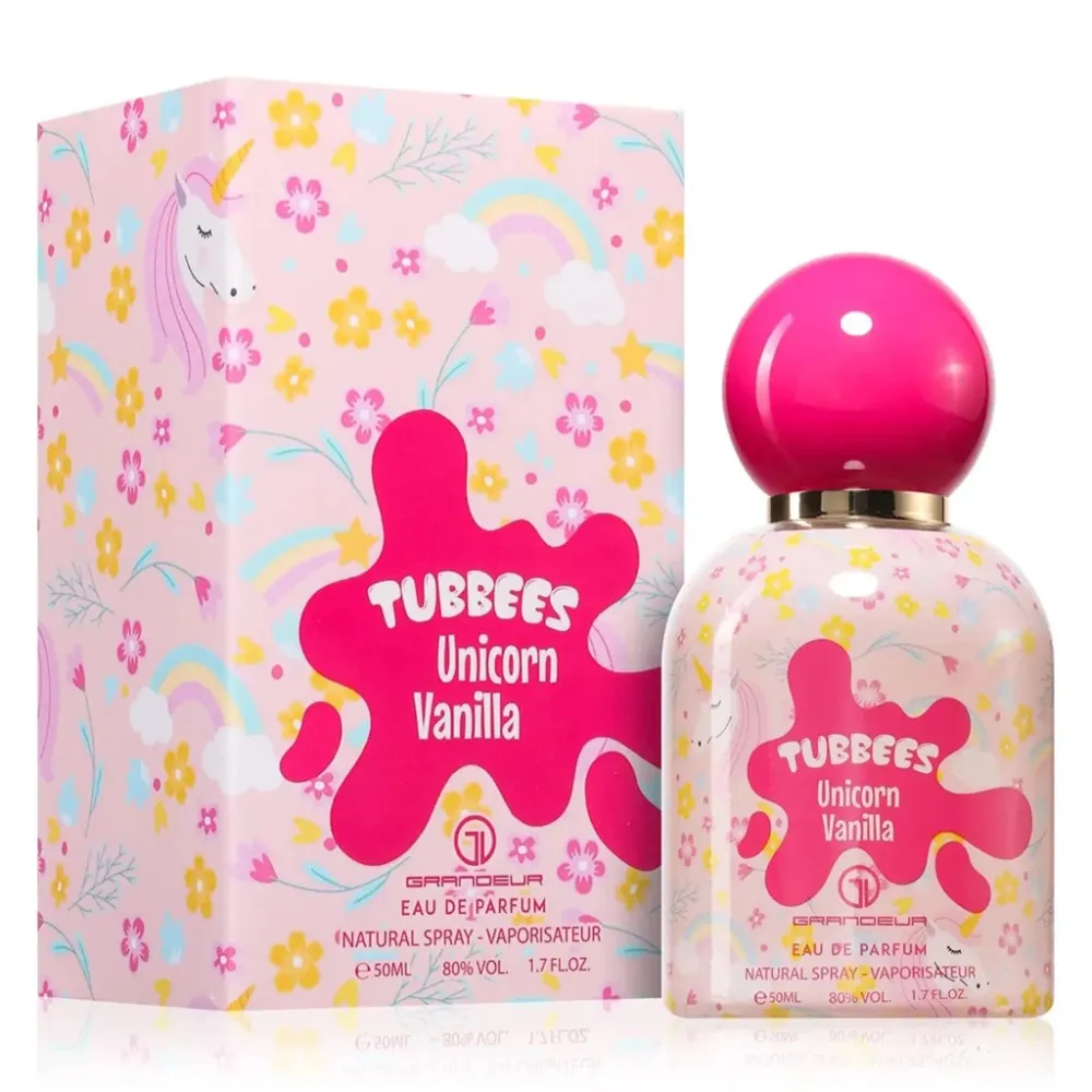 Tubbees Unicorn Vanilla Eau de Parfum für Damen 50 ml + Körperspray 75 ml