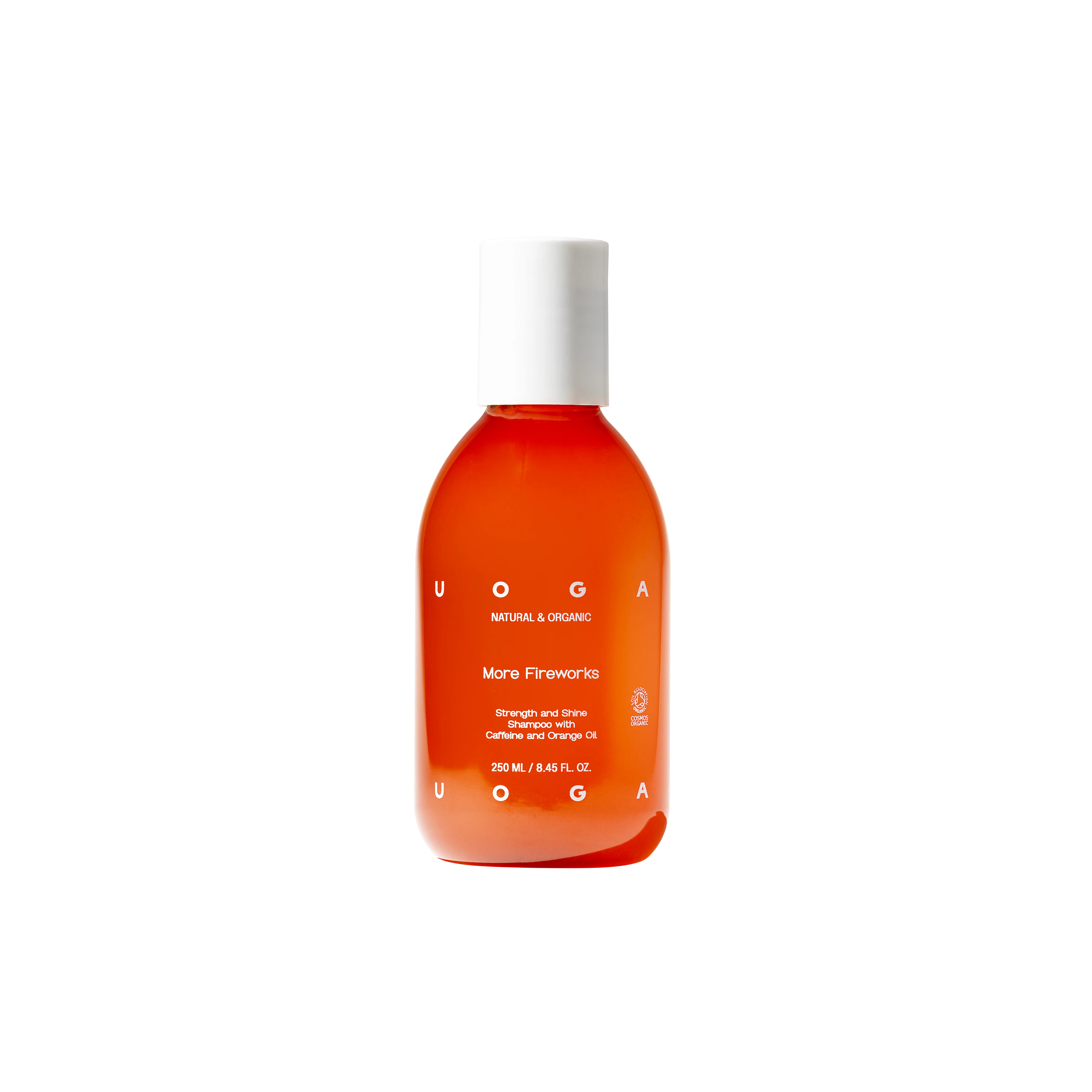 Uoga Uoga Shampoo zur Kräftigung und für Glanz des Haares More Fireworks BIO (250 ml) - mit Orangenduft
