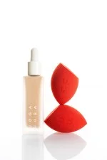 Uoga Uoga Schwämmchen für Make-up und BB-Creme - für einen natürlichen Look