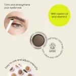 Uoga Uoga Cremige Augenbrauenpomade (2,5 ml) 796 Taupe - Mittelbraun - 3 Farbtöne für optisch dichtere Augenbrauen