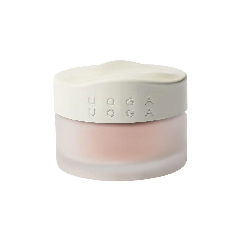 Uoga Uoga Mineralisches loses Puderrouge mit Bernstein (5 g) 6405 Coral Charm - natürliche Betonung der Wangen in 3 Farbtönen