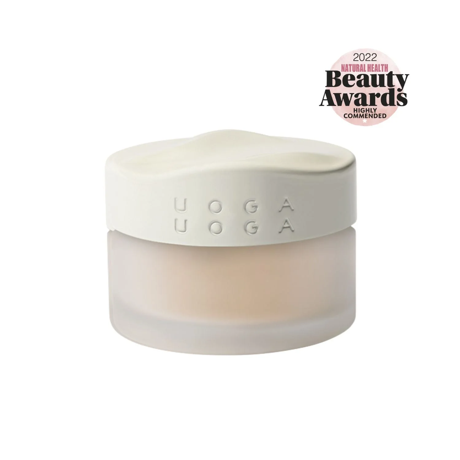 Uoga Uoga Mineralisches Puder-Make-up mit Bernstein (10 g) 636 Strawberry and Snow - leicht, natürlich, LSF 15