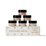 Uoga Uoga Tester-Set Mineral Make-up (6 x 0,7 g) Light - 5 Make-ups + 1 Rouge, passend zum Hautton