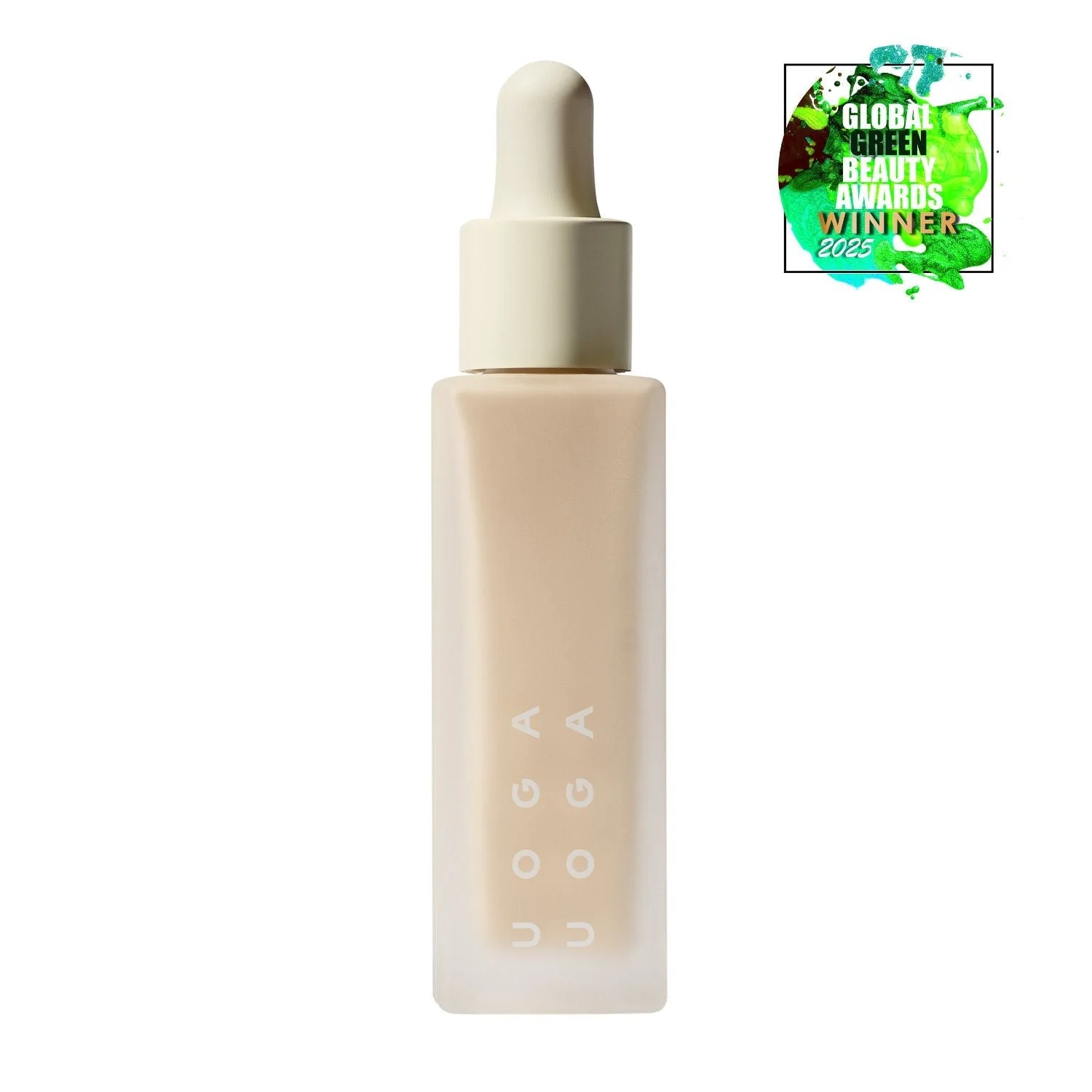 Uoga Uoga Flüssiges mineralisches Make-up und Serum LSF 20 BIO (30 ml) 682 Foamy Sea - spendet Feuchtigkeit und schützt die Haut
