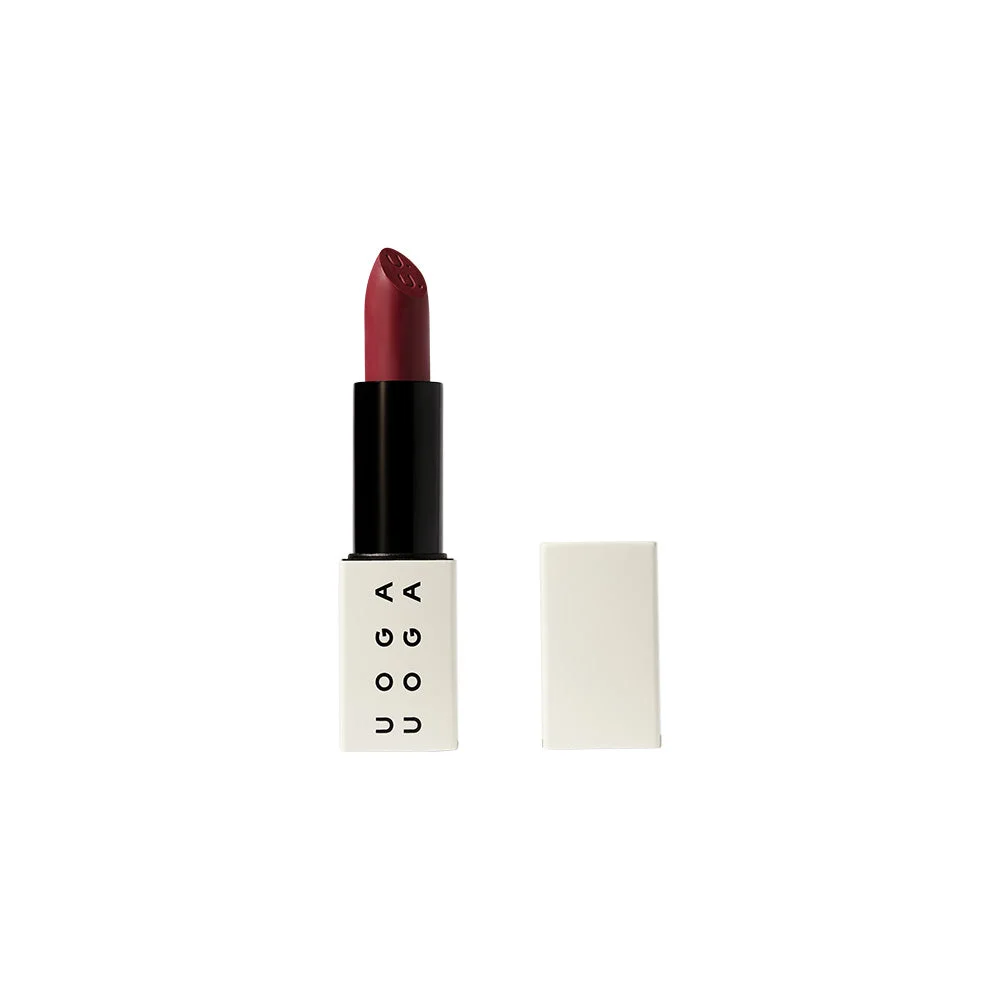 Uoga Uoga Nährender Lippenstift (4 g) 612 Fireberry - 6 Farbtöne auf Mineralbasis