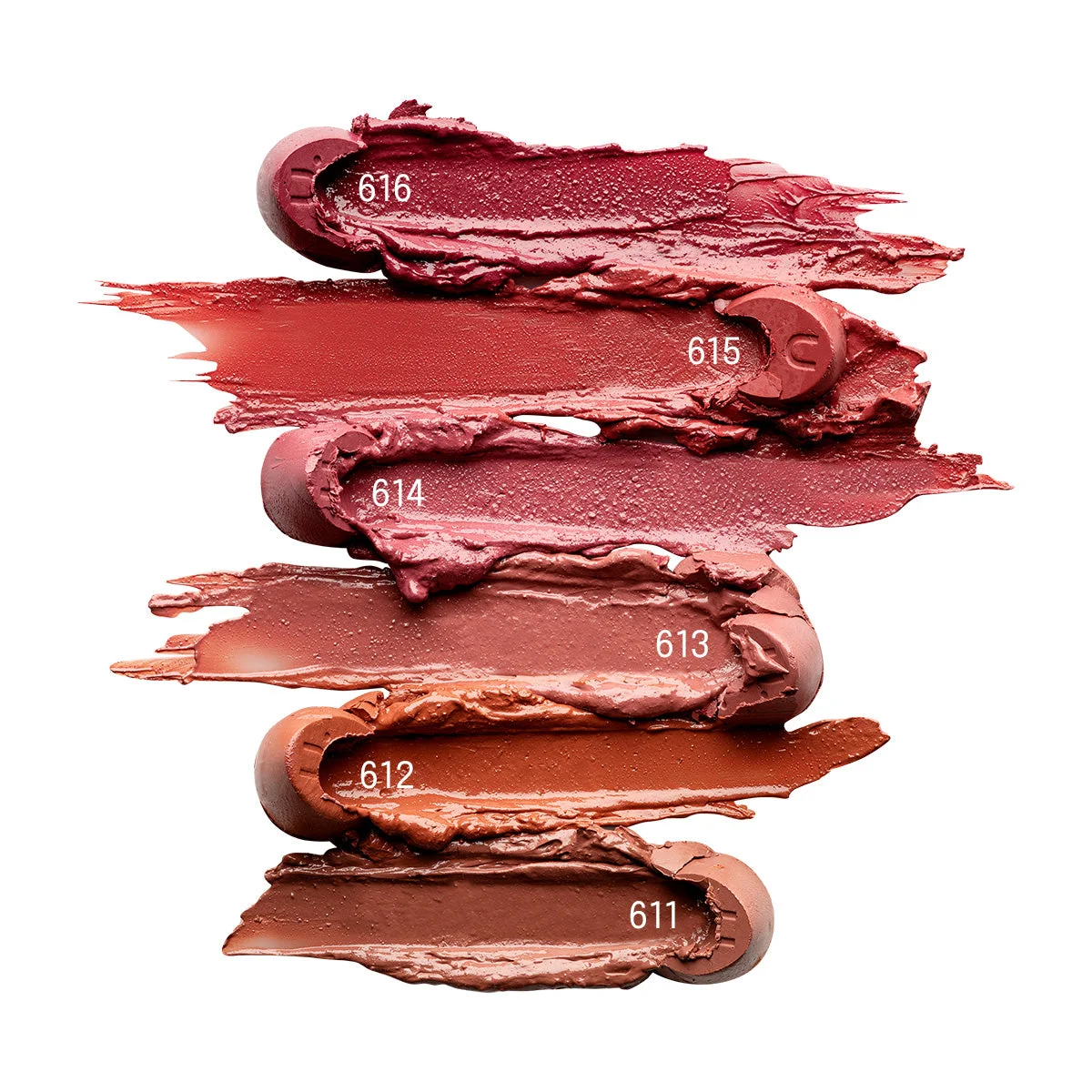 Uoga Uoga Pflegender Lippenstift (4 g) 615 Charmberry - 6 Nuancen auf Mineralbasis