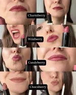 Uoga Uoga Nährender Lippenstift (4 g) 616 Wildberry - 6 Farbtöne auf Mineralbasis