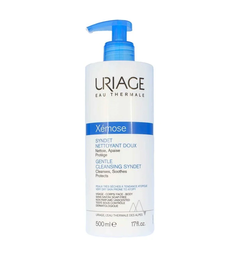 Xémose Gentle Cleansing Syndet sanfte reinigende Gel-Creme für trockene bis atopische Haut 500 ml