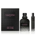Uomo Born In Roma 100 ml + EDT MINI Eau de Toilette für Herren 10 ml