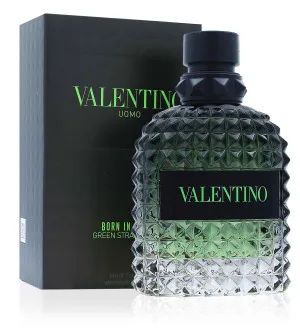 Valentino Uomo Born in Roma Green Stravaganza Eau de Toilette für Herren 100 ml