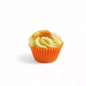 Velvety Badebombe mit Sanddornöl - Orange - Muffin (45 g)