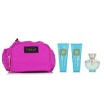 Pour Femme Dylan Turquoise Eau de Toilette für Damen + Duschgel 100 ml + Bodygel 100 ml + Kosmetiktasche