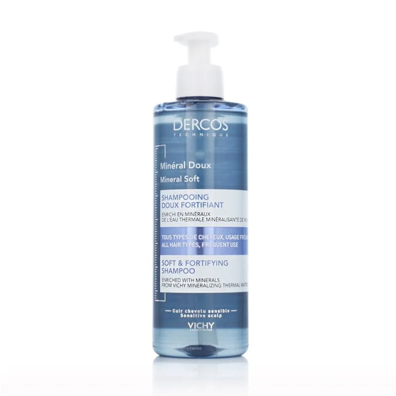 Dercos Mineral Soft Shampoo 400 ml