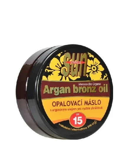 SUN Argan Bronz Oil Sonnenbutter mit Bio-Arganöl SPF 15 200 ml
