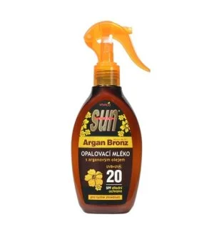 Vivaco Sun Argan Bronz Sonnenmilch mit Arganöl SPF 20