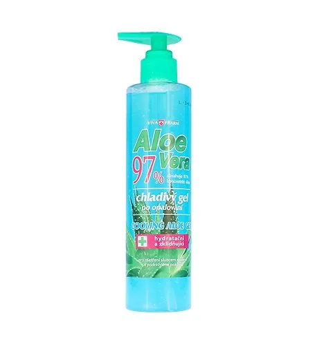 Aloe Vera 97% kühlendes Gel nach dem Sonnenbaden 250 ml
