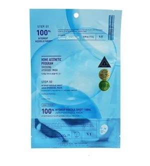 VT Cosmetics Hydrop Reedle Shot 100hL 2-Step Mask zweistufige Feuchtigkeitsmaske mit Mikronadel-Serum 33g+1,5g