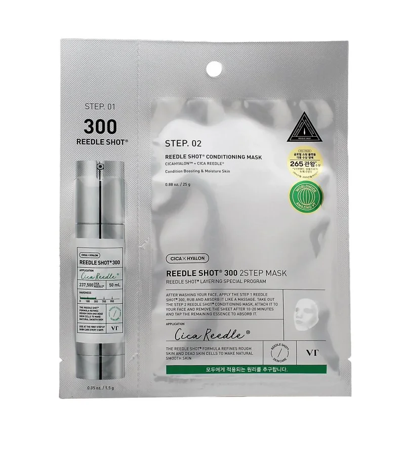 Reedle Shot 300 2 Step Mask straffende Tuch-Gesichtsmaske 1,5+25 g