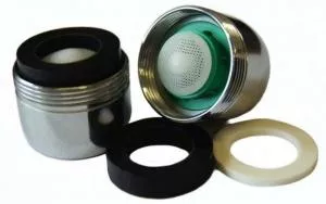 Watersavers RA6 22/24 U - Universal-Energiespar-Luftsprudler mit Außen- und Innengewinde, tschechische Produktion