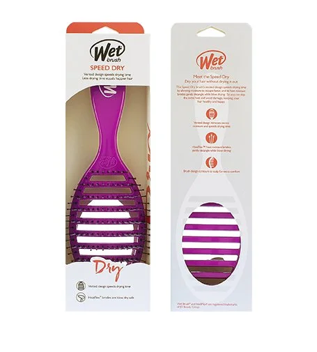 Speed Dry Haarbürste Lila