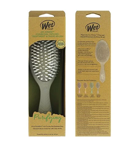 Go Green Treatment & Shine Brush Haarbürste Charcoal