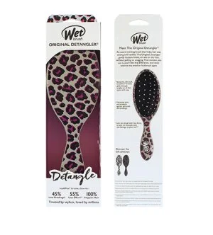 Wet Brush Original Detangler Safari Haarbürste Pink Leopard