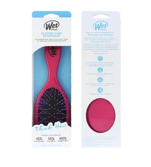 Wet Brush Custom Care Thick Hair Detangler Haarbürste Pink