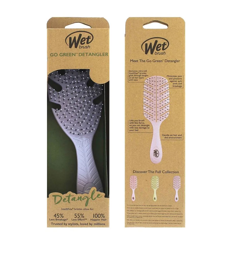 Go Green Detangler Haarbürste Lavender