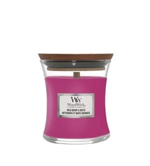 WoodWick Wild Berry & Beets Duftkerze mit Holzdocht 85 g