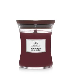 WoodWick Phantom Cherry Duftkerze mit Holzdocht 275 g