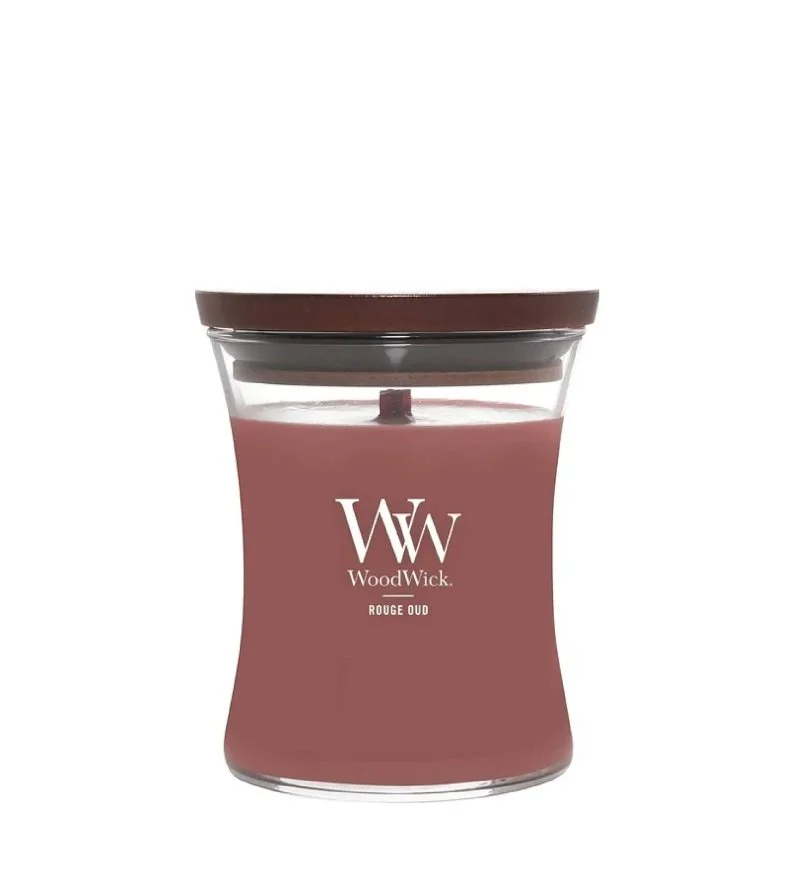 Rouge Oud Duftkerze mit Holzdocht 275 g