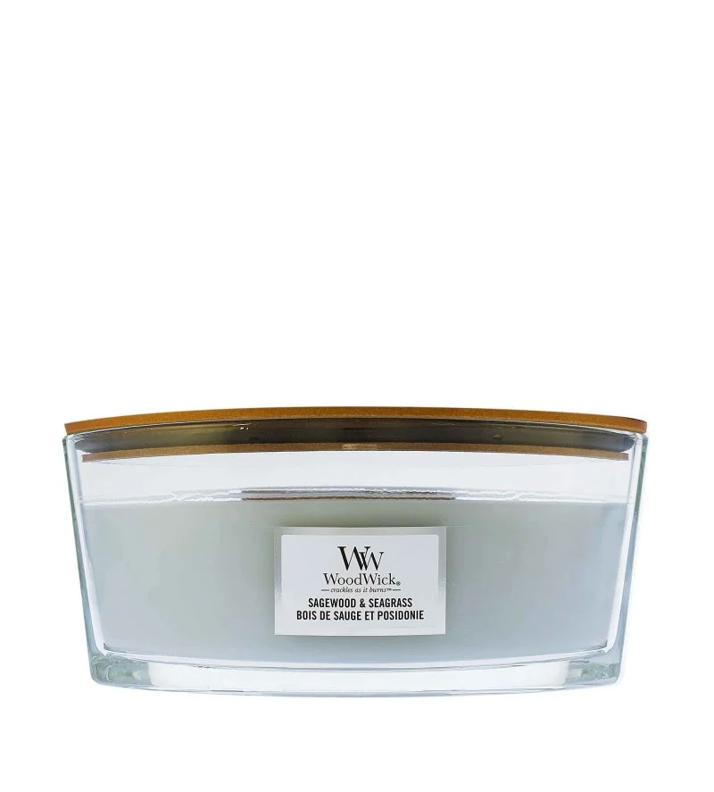 Sagewood & Seagrass Duftkerze mit Holzdocht 453,6 g