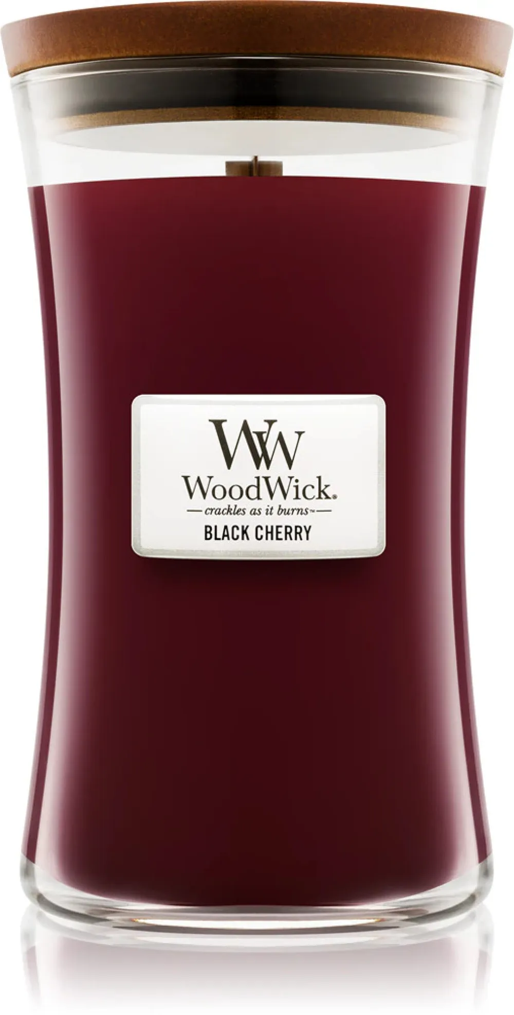 Black Cherry Duftkerze mit Holzdocht 275 g
