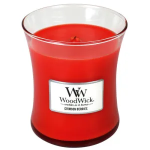 WoodWick Crimson Berries Duftkerze mit Holzdocht 275 g