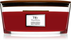WoodWick Crimson Berries Duftkerze mit Holzdocht 453,6 g