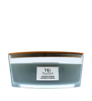 WoodWick Evergreen Cashmere Duftkerze mit Holzdocht 453,6 g
