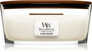 WoodWick Island Coconut Duftkerze mit Holzdocht 453,6 g