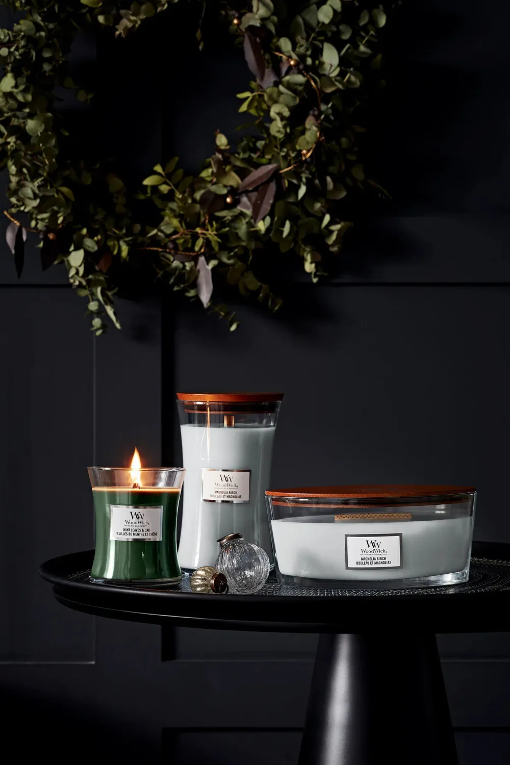 Magnolia Birch Duftkerze mit Holzdocht 453,6 g