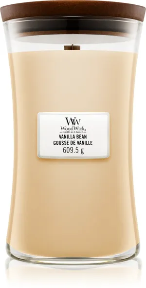 WoodWick Vanilla Bean Duftkerze mit Holzdocht 609,5 g