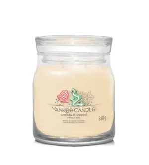 Yankee Candle Christmas Cookie Signature-Kerze mittelgroß 368 g