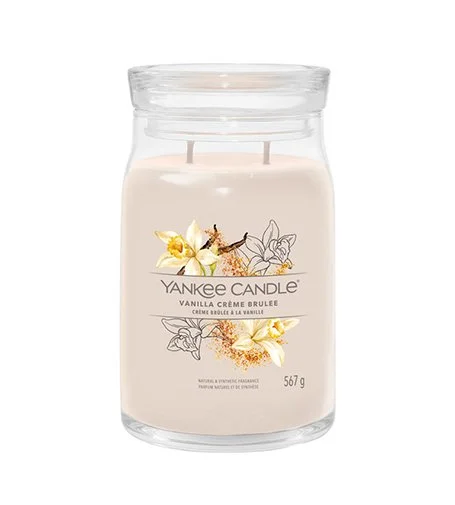 Vanilla Creme Brulee Signature-Kerze groß 567 g