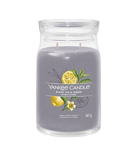 Black Tea & Lemon Signature-Kerze groß 567 g