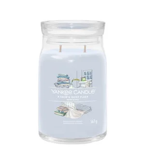 Yankee Candle A Calm & Quiet Place Signature Kerze Groß 567 g