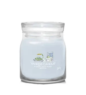 Yankee Candle A Calm & Quiet Place Signature Kerze Mittel 368 g