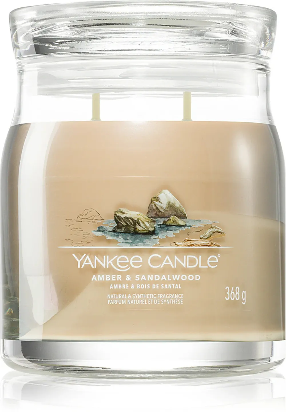Amber & Sandalwood Signature Kerze groß 567 g