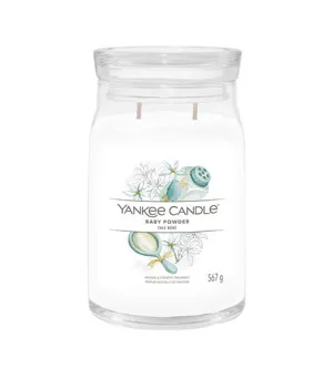 Yankee Candle Baby Powder Signature Kerze groß 567 g